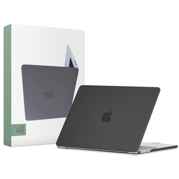 Tech-Protect MacBook Air 13 2022-2024 Kuori SmartShell Matt Black