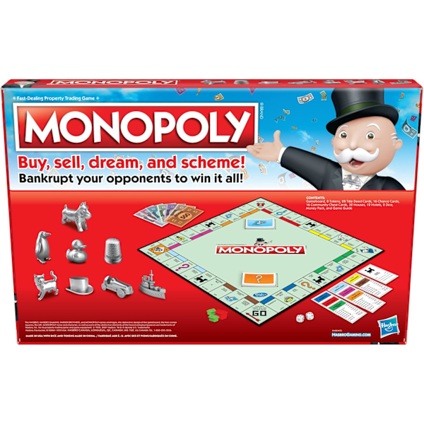 Miljonärsspel, ett familjespel för 2 till 6 spelare