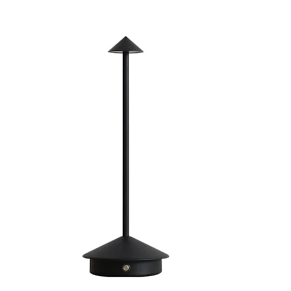 Zafferano Pina Pro - Dimbar LED-bordslampa i aluminium, IP54-skydd, för inomhus-/utomhusbruk, stickkontakt, H29cm, EU-kontakt - Corten-Wellngs-WELLNESS