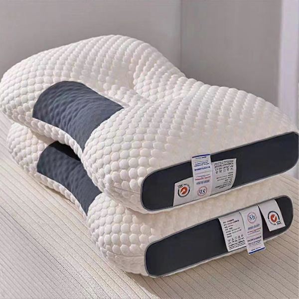 Ergonomically Designed Pillow Quick Recovery Support Pillow for Shoulder and Neck Stiffness or Strain Wave Medium