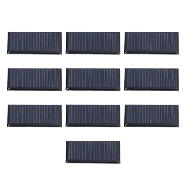 10 kpl pieniä säänkestäviä aurinkokennoja DIY aurinkopaneelimoduuli tiedeprojekteihin leluvalaisimeen 0,15W 5V_xx 0.1