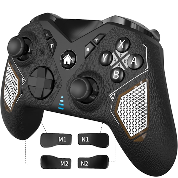 Trådlös Gamepad Switch Handtag för Switch Konsol Android Xbox Ha