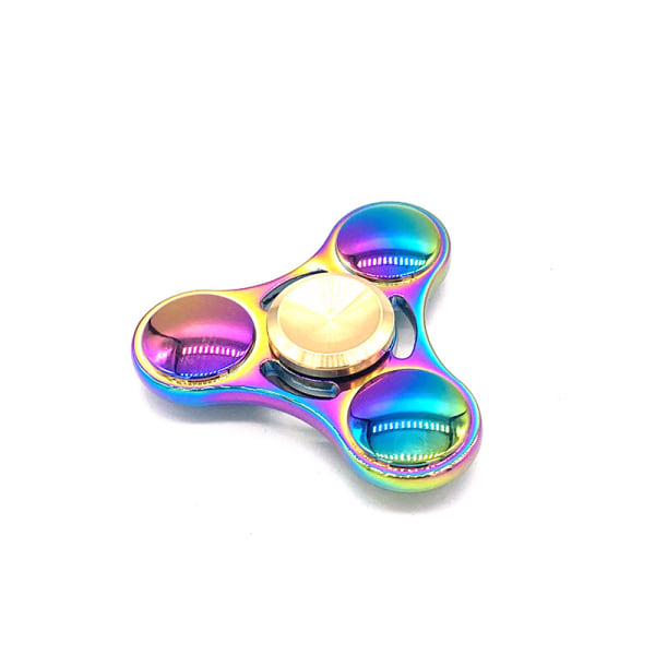 Fidget Spinner Hand Toy Special High Performance Ball Bearing Anti Stress Spinning Top I Rainbow Colors