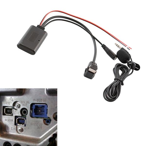 Bil Bluetooth 5.0 Aux-kabeladapter for Pioneer Radio Ip-bus P99 P01