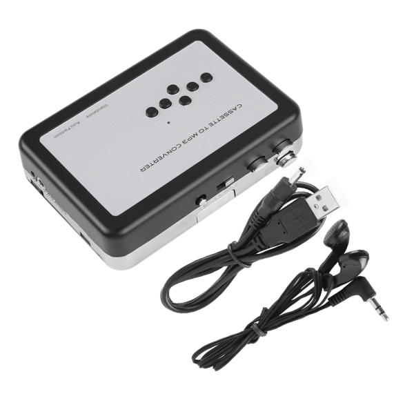 Bærbar kassettebånd til MP3-konverter USB-hukommelse Capture Audio Music Player