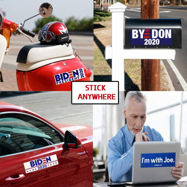 20 STK Biden Car Decal Keep America Great 2020 Valget Patriotic Bumper Sticker