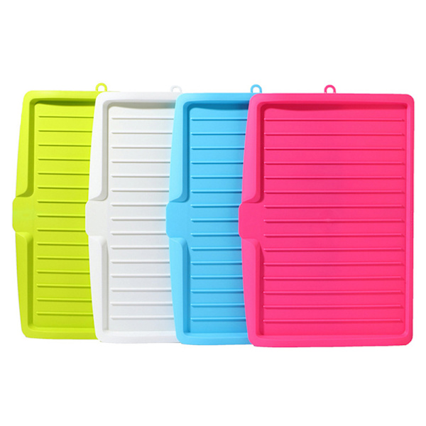 Avloppsställ Organizer Silikon skål avloppsbricka Green