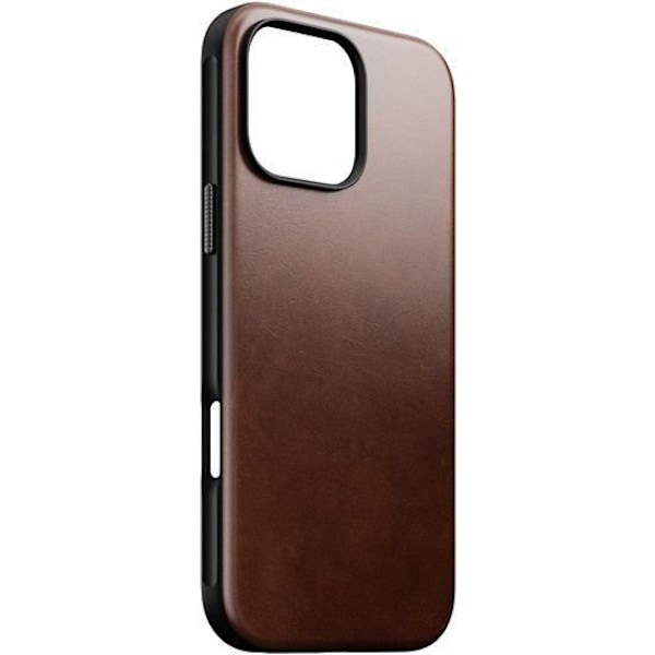 Horween Nomad Brun Læder MagSafe Kompatibel iPhone 16 Pro Max Etui chestnut
