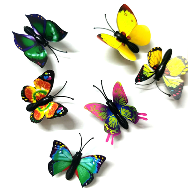 20 stk smuk sommerfugl form Pin Push Pins Staples Decor