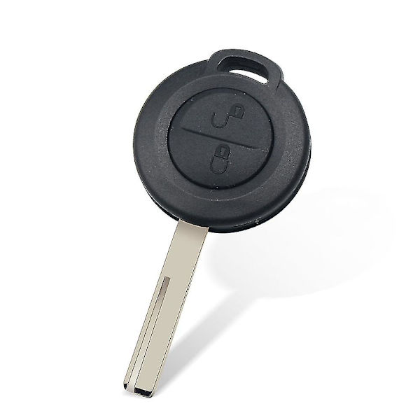 Fjernkontroll 2 knapper bilnøkkel skall deksel etui for Mitsubishi Colt Warior Carisma Spacestar rett nøkkel ubeskåret blad