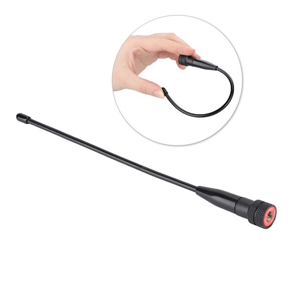 669C SMA M Uros VHF UHF Dual Band Antenni BAOFENG YAESU/Vertex VX 1R VX 2R VX 3R VX 7R -radiopuhelimille