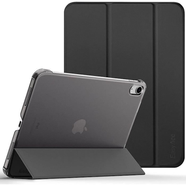 Fodral för iPad Air 5:e-4:e generationen 2022-2020 (10.9\") Stötsäkert Skyddande Stativ Sömn-Vaken Svart