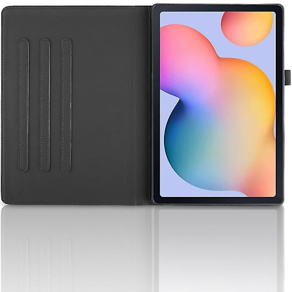 Nytt Samsung roterande fodral för Galaxy Tab S6 Lite 2022/2020 10,4 tum SM-P610/P613/P615/P619-360 Degr-WELLNGS Black