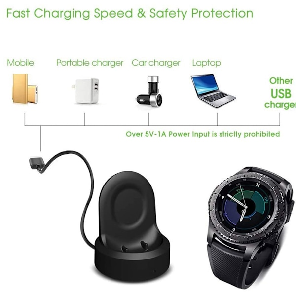 USB-oplader til Samsung Galaxy Smartwatch