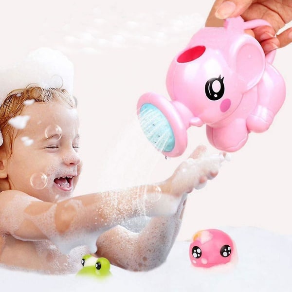 1 stykke babymorsom dusjleketøy Elefantsprinkler Baderomsopplæring Barn