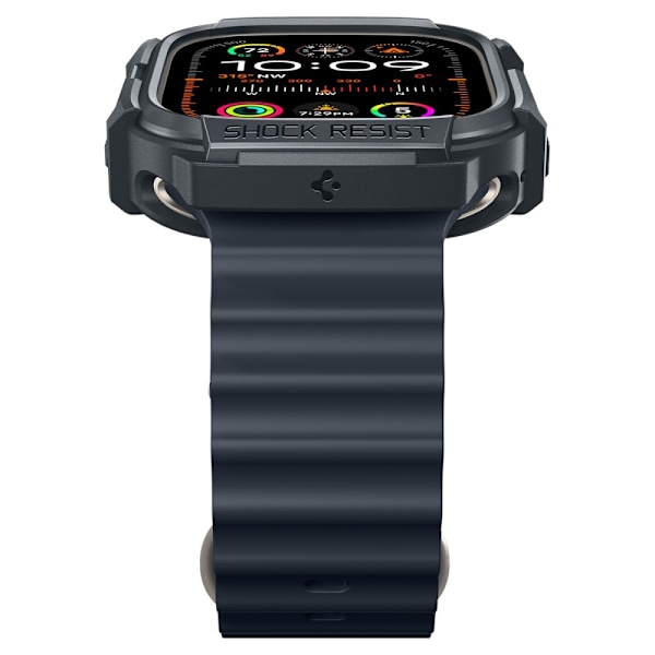 Spigen Apple Watch Ultra 49 mm Skal Rugged Armor Mörkgrå