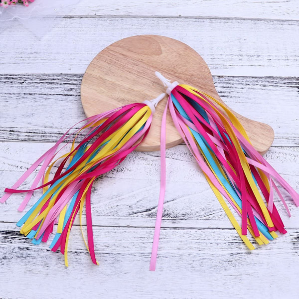 1 par Barncykel Tassel Band, Barn Scooter Handtag