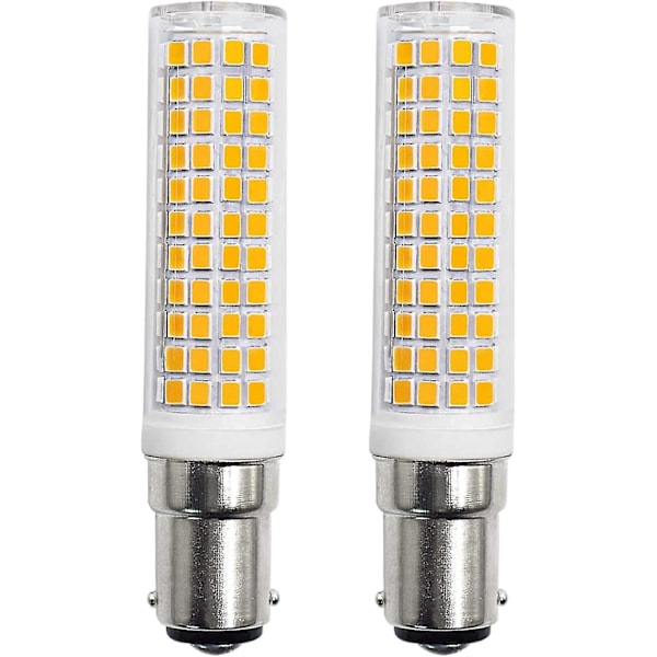 HKK 2 stk. B15d 10,5 W LED lyskilde erstatning 100 W B15d halogenpære 1250 lumen, 100% ny_xx