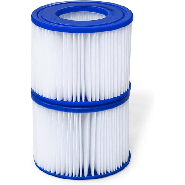 Bestway SaluSpa filterpatron (VI) | Kompatibel med alla uppblåsbara SaluSpa-badtunnor och spa-modeller, 2-pack (förpackning om 1)