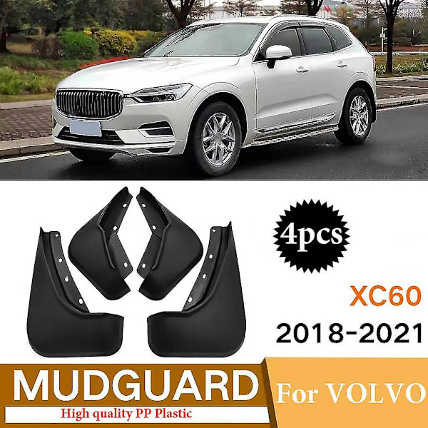 Lokasuojat Volvo Xc60 2018 2019-2022 Etu- ja Takalokasuojat Lokasuojat Lokasuojat Auton Tarvikkeet Loksuojat