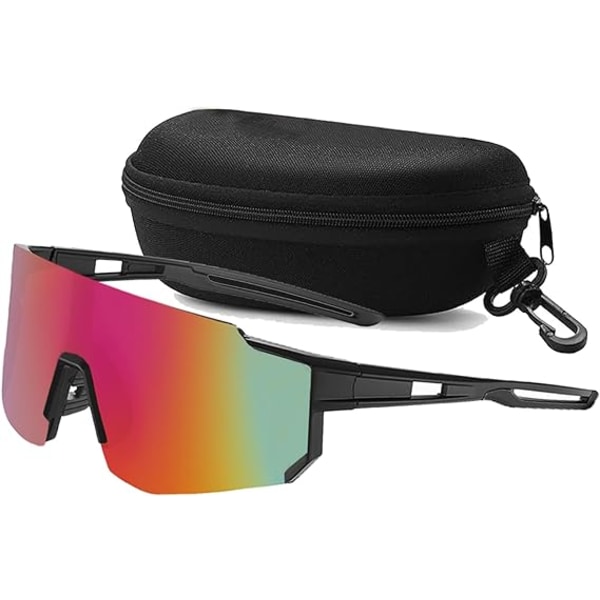 Sykkelsolbriller, sportspolariserte solbriller for menn og kvinner, UV 400 beskyttelsesbriller