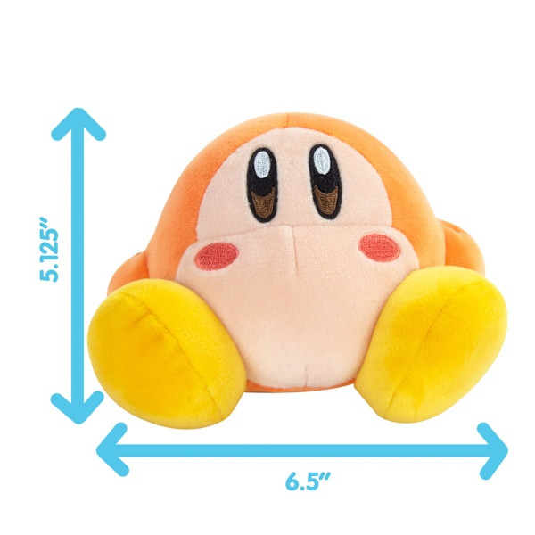 Waddle Dee -pehmolelu - Pehmeä Kirby-pehmolelu - 6 tuumaa