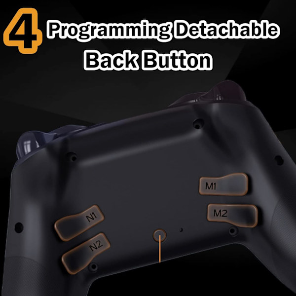 T3 2.4G PC-kontroller, trådløs spillkontroller for Android med Turbo og dobbelmotorer, spillkontroller for Android TV/TV-boks