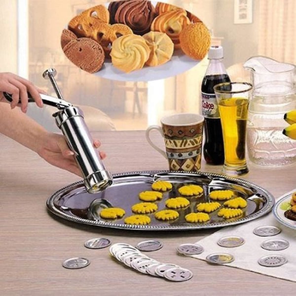 Biscuit Press Machine Cake Glosting Set Biscuit Press Kitchen Cake Tool