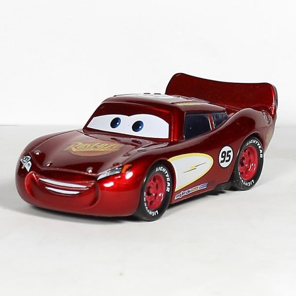 Disney Pixar Cars 2 3 Lightning Mcqueen Fritter Miss Race Div Camouflage Truck Metallmodell Bil 1:55 Diecast Vehicle Toy For Kid 21