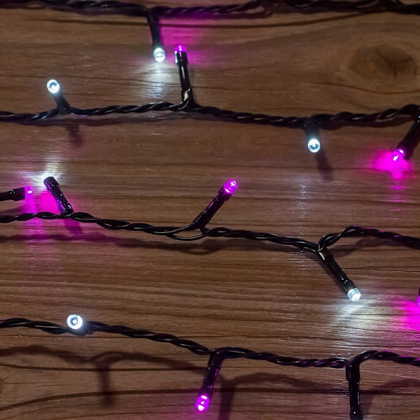 (Rosa), 20M 200 LED Ljusslinga B