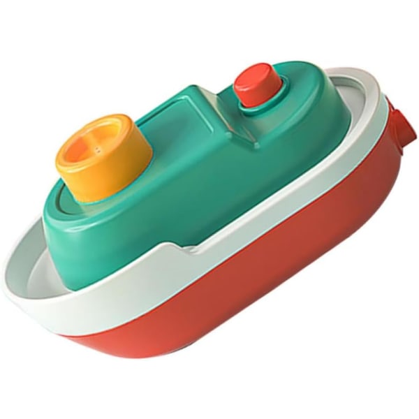 Vattenspraybadleksaker Barnvattenspruta Baby Minibåtsfigurbadkar