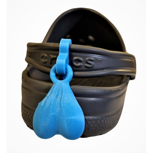 Croc Balls Sko Charm. Nødder passer til alle Voksen Crocs Funny Shoe Accessories Croc Nuts (Farve: Guld)