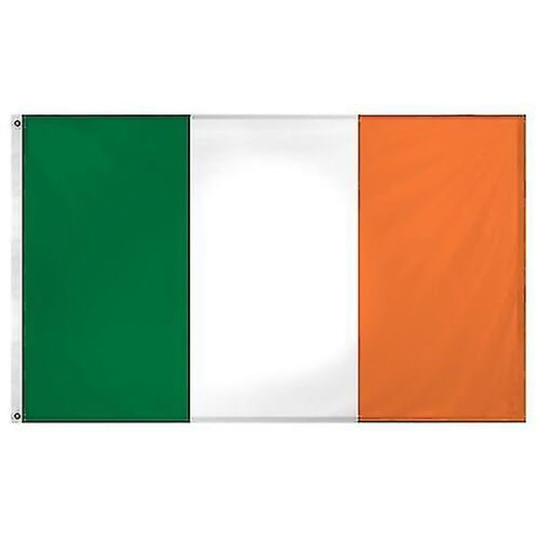 Suuri Irlannin lippu Irlanti Dublin St Patrick's Day Football Rugby Fan 5x3ft