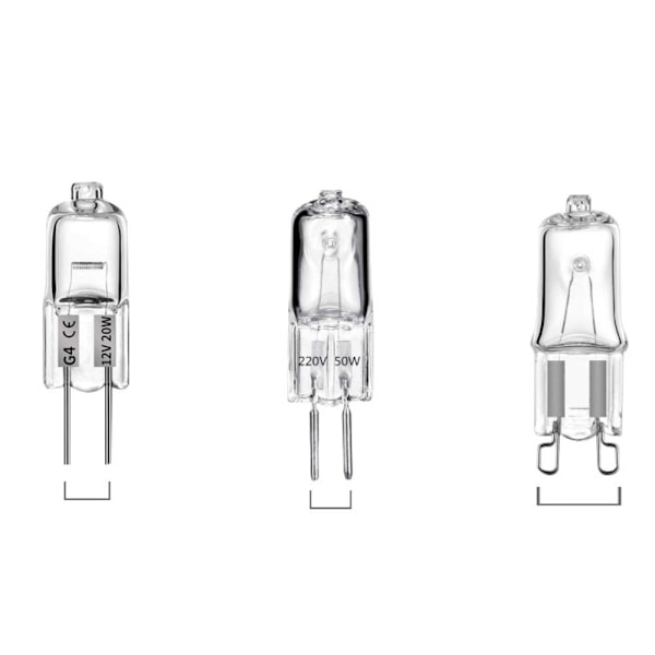 Halogen Lampe Perler G4 G5.3 Pære G4 20W G4 20W