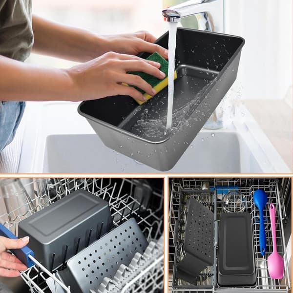 Stekeformsett Non-Stick med Håndtak Svart og Rosegull Ovnssikker Kokekar