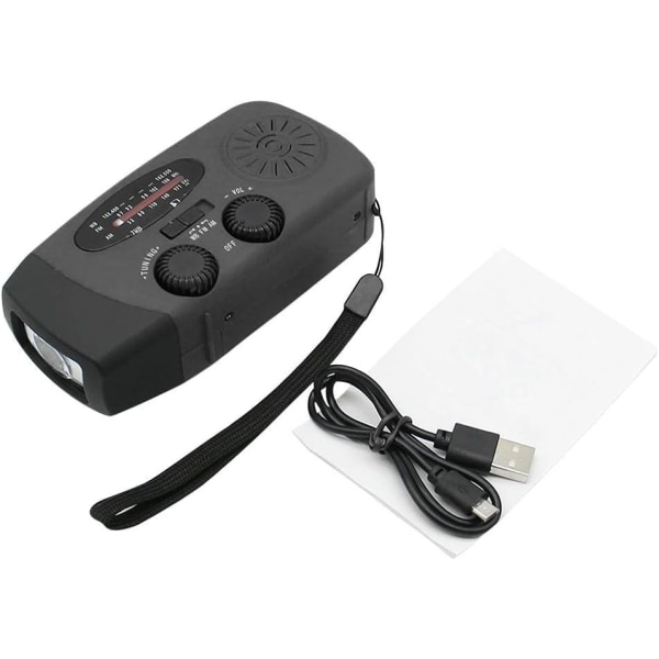 Veivradio & Solcellelader/Nødradio & Powerbank