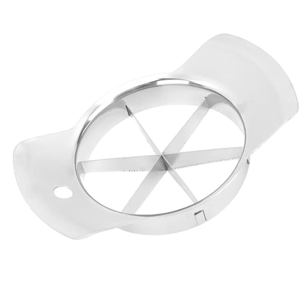 Appelsin eple pære kutter appelsinkutter 304 rustfritt stål fruktkutter hjem fruktkutter slicer sølv