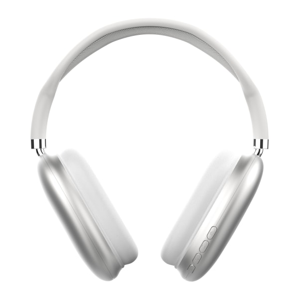 Hovedmontert trådløst, bluetooth-headset, egnet for Apple Huawe Silver