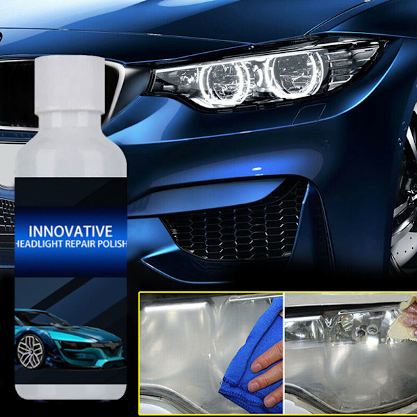 Innovativ bilforlygte Polish Reparationsvæske Væske Ridse Lampe