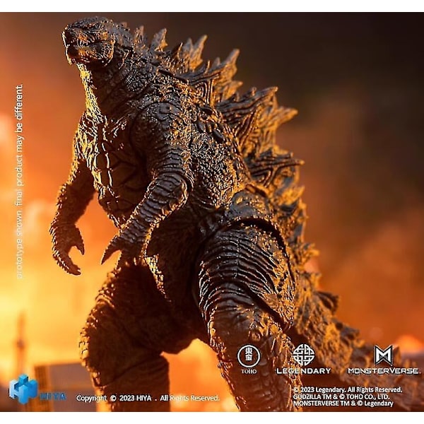 Legetøj Godzilla Vs Kong 18cm Godzilla Action Figur -WELLNGS