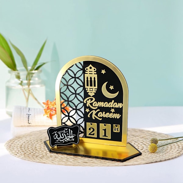 Ramadanin Adventi-kalenteri 2024 - Uusiokäyttöinen Adventi-kalenteri, Ramadan Mubarak -kalenteri