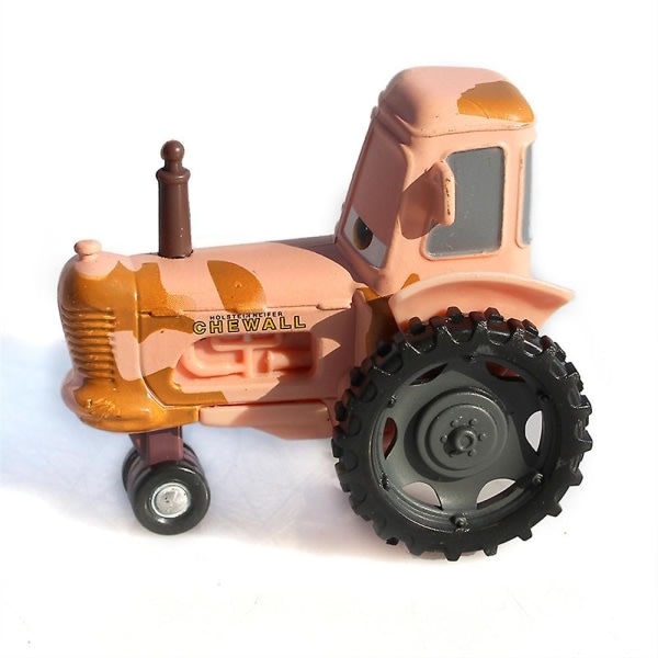 Disney Pixar Cars Kvie Tipping Traktor Legetøjsbil Diecast Filmkarakter Køretøjsmodel Sjov Fødselsdagsjulegaver til børn Drenge Piger