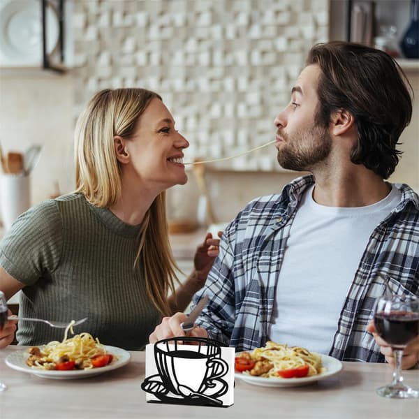 Servettförvaringslåda lämplig för hemmakök och restaurang