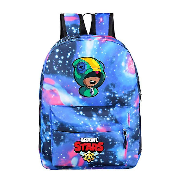 BRAWLSTARS Wilderness Battle Poikien ja Tyttöjen Reppu - WELLNG Style 3