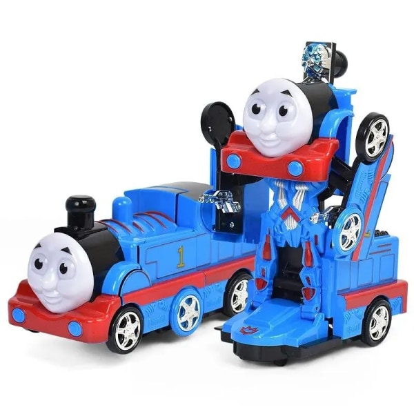 Thomas And Friends Anime Elektrisk deformasjonstog Thomas Track Set Toy Robot
