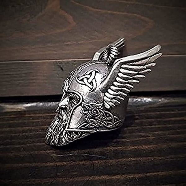 The Guardian Of The Viking God Of Odin,Good Luck Charm,Biker Gift,Rider A Bell To Dispel Bad Luck,odin Viking God Bravo Bell,gremlin Guardian Ride Bel
