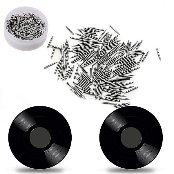 Levysoitin Kaksoisliikkuva Magneetti Stereo Vinyylilevysoitin Neula