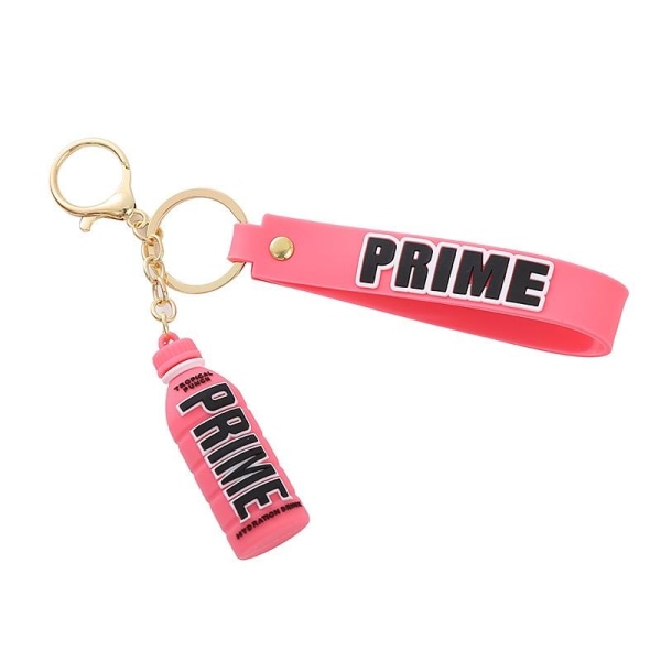Prime drik drik gummi nøglering fine nøgleringe 1stk Small