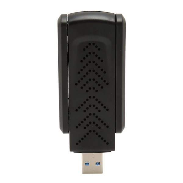 Trådlös nätverkskort Adapter 1300Mbps 2.4G 5G Dual Band Dubbel Antenn USB3.0 WiFi Adapter för PC