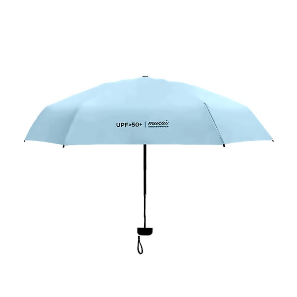Mini Naisten tasku Pieni Sateenvarjo Anti UV Paraguas Aurinkosateenvarjo Tuulenpitävä Kevyt Taitettavat Kannettavat sateenvarjot Poika Tytölle